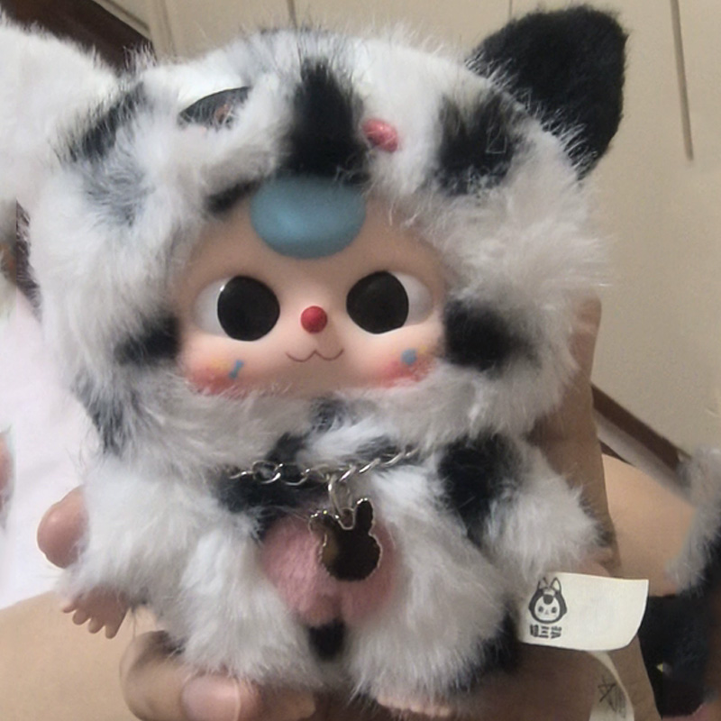 Baby Products Keeping Bag - Boneka Vinyl Lucu Seri Tiga Kucing