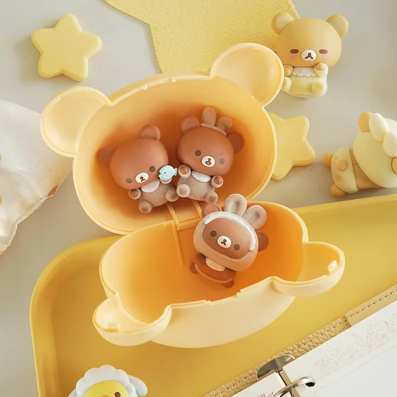 Baby Products Japan - Kotak Kejutan Mini Bean Rilakkuma Asli