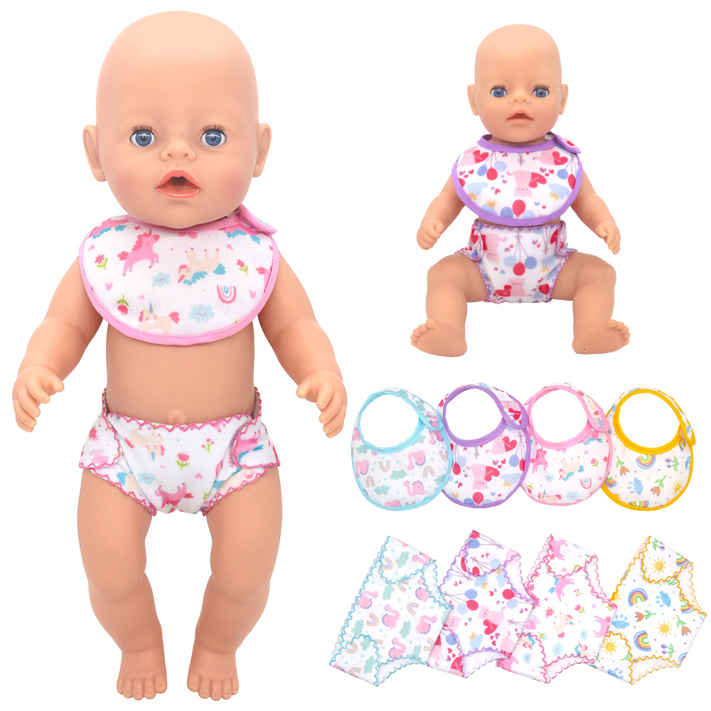 Baby Products Combo - Set Pakaian Dalam Boneka Bayi Baru