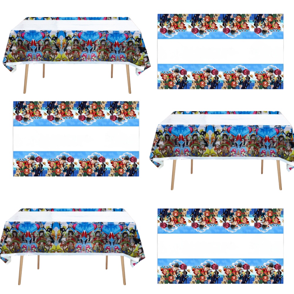 Baby Products Combo - 108*180CM Satu Potong Taplak Meja Anime