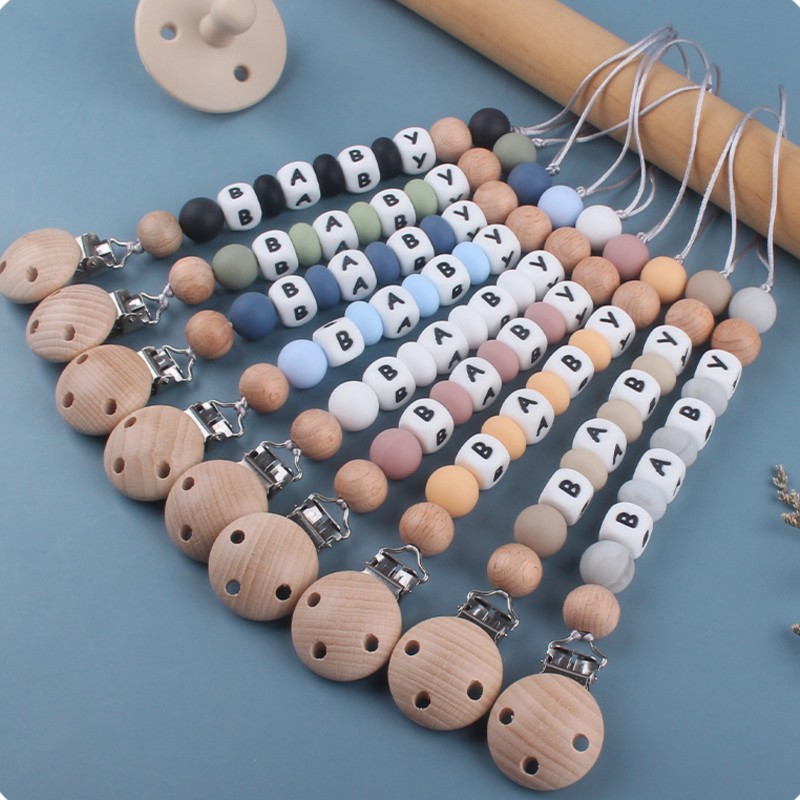 Baby Products In - Penjepit Empeng Silikon Custom Nama, Rantai