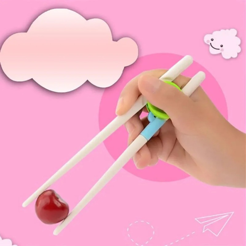 Baby Products Eco Friendly - 1 Pasang Sumpit untuk Tangan Kanan