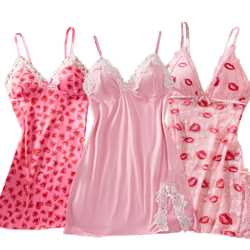 Baby Products Combo - Set Baju Tidur Seksi Wanita, Gaun