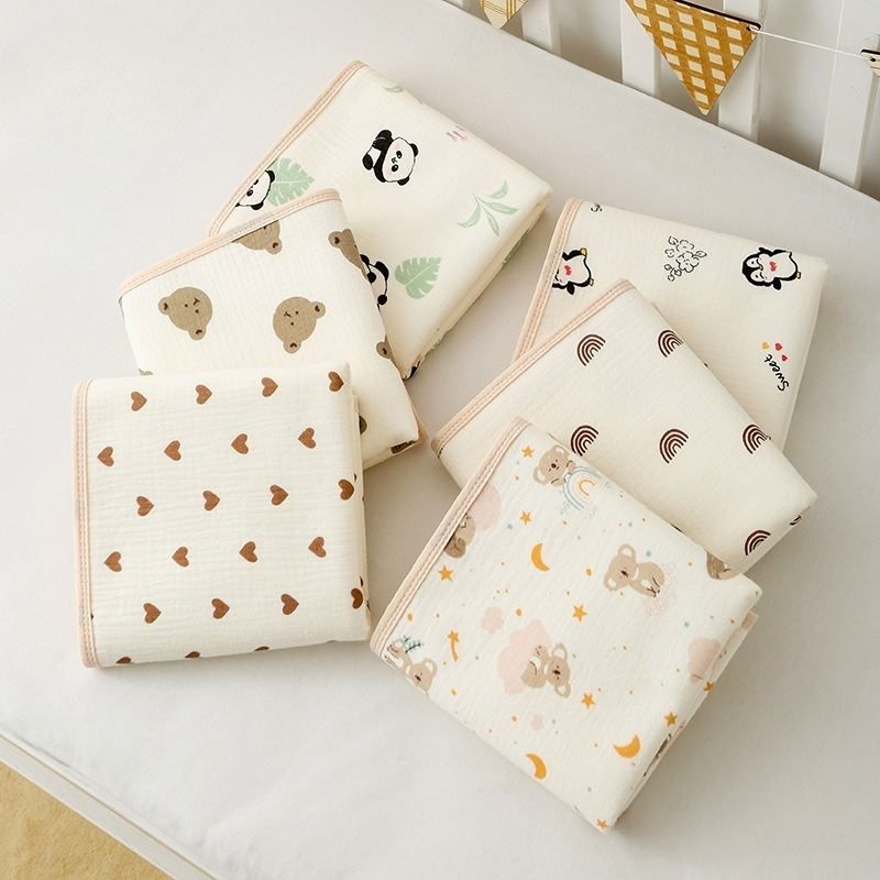 Diaper Changing Mat - Alas ganti popok bayi berbahan katun
