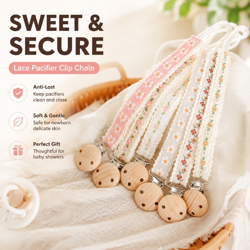 Baby Products In - Rantai Penjepit Empeng Bayi Anti-Hilang dengan