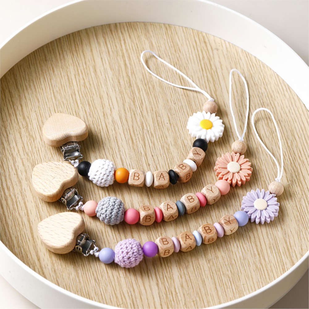 INS Dot Bayi Nama Pribadi Klip - Baby Pacifier Clip ulasan dan harga