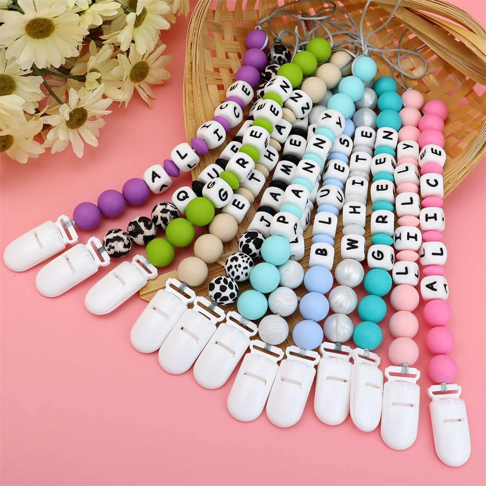 2 Buah Tempat Dot Bayi Nama Pr - Baby Pacifier Clip ulasan dan harga