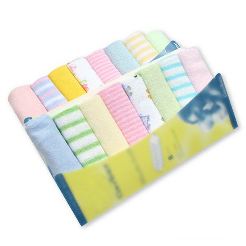 RANDOM 8PCS Set Kain Lap Bayi  - Baby Products Organic ulasan dan harga