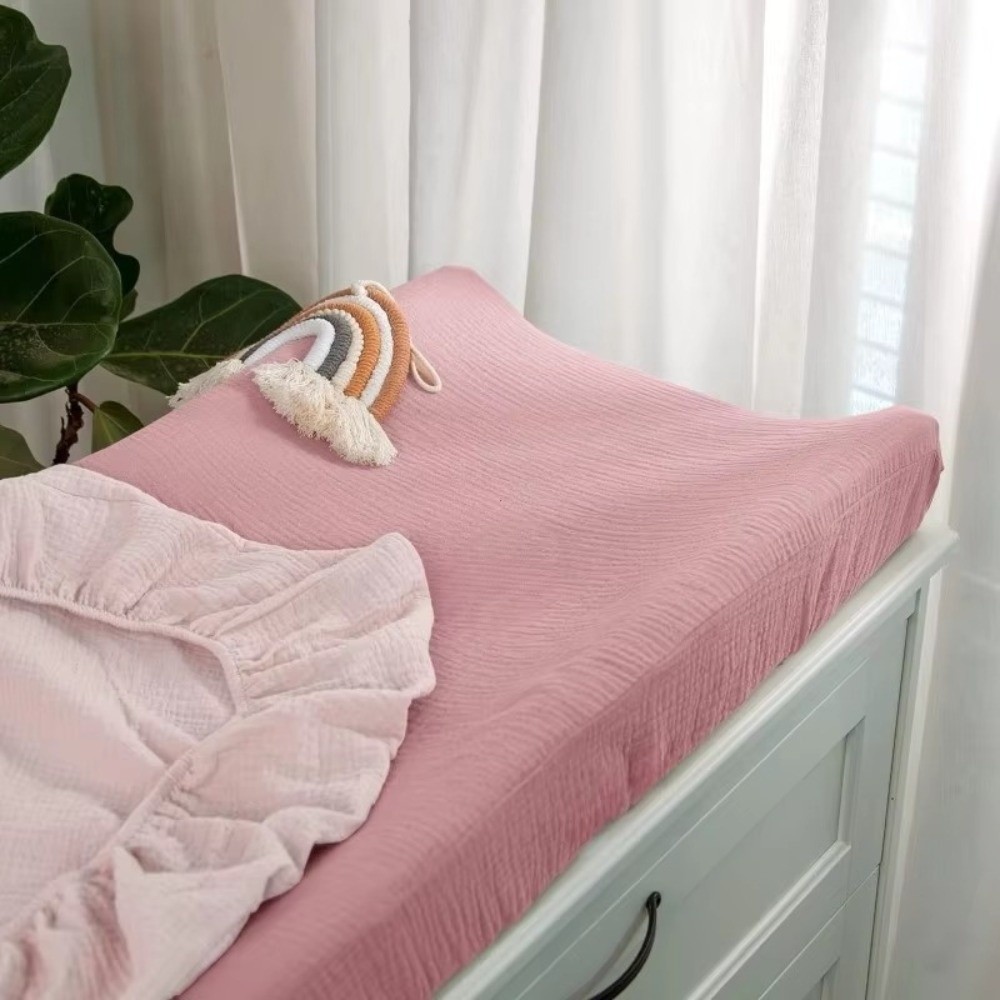 2 Buah Alas Ganti Popok Katun  - Diaper Changing Mat ulasan dan harga