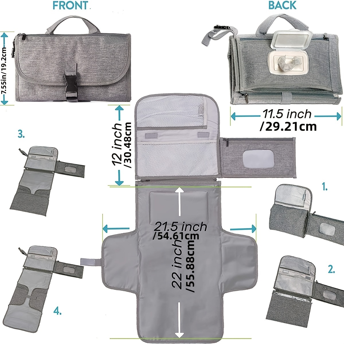 Alas ganti bayi utama & keranj - Diaper Changing Mat ulasan dan harga