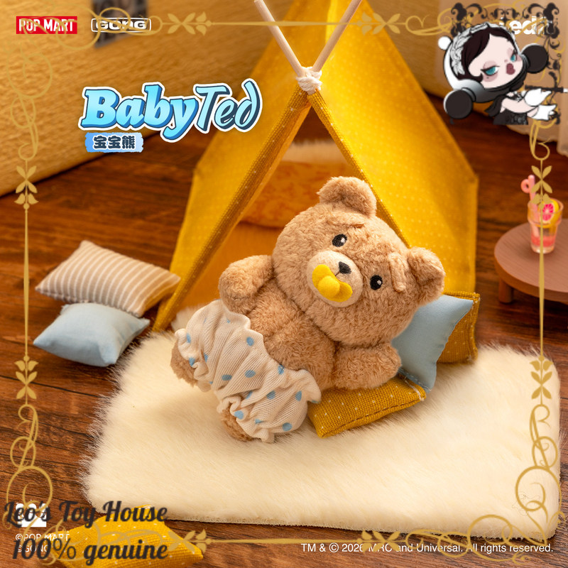 POPMART GONG Baby Ted Gantunga - Baby Products Keeping Bag ulasan dan harga